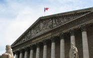 Palais Bourbon abritant l'Assemblée nationale