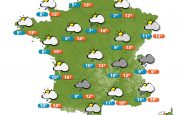 Carte météo du 19 avril