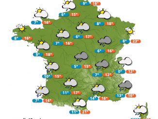 Carte météo 18 mai