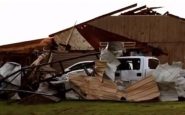 Décombres après la tornade dans l'Oklahoma le 20 mai 2013