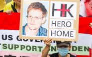 Manifestation de soutien à Edward Snowden