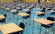 Salle d'examen pour le baccalauréat