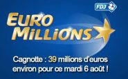 Tirage Euromillions du mardi 6 août 2013