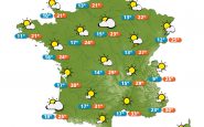 Carté météo France du lundi 12 août 2013