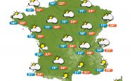 Carte météo France du lundi 20 août