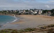 Plage de Dinard en Bretagne