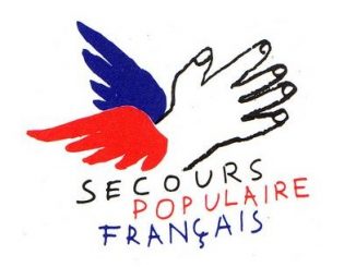 Logo du Secours populaire Francais