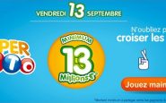 Résultats du Super Loto du vendredi 13 septembre