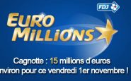 Résultats Euromillions du vendredi 1er novembre