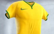 Maillot de l'équipe de football du Brésil pour la Coupe du monde 2014