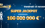 Euromillions 15 novembre 2013 : super jackpot de 100 millions d'euros