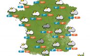 Carte météo France du lundi 13 janvier 2014