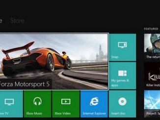 Interface Xbox One