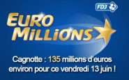 Résultat de l'Euromillions du vendredi 13 juin