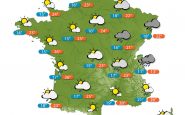 Carte météo France du lundi 21 juillet 2014