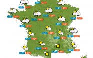 Prévisions météo France du mardi 12 août