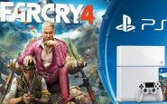 La PS4 blanche et le jeu Far Cry 4