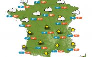 Carte météo France du lundi 22 décembre 2014