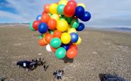 Les ballons gonflés avant le départ