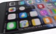 L'affichage de notifications sur le rebord incurvé de ce concept d'iPhone 7 Edge