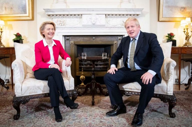 Brexit: la première rencontre entre Boris Johnson et Ursula Von Der Leyen