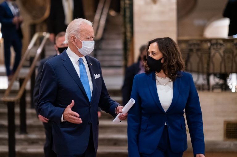 Time joe biden kamala harris