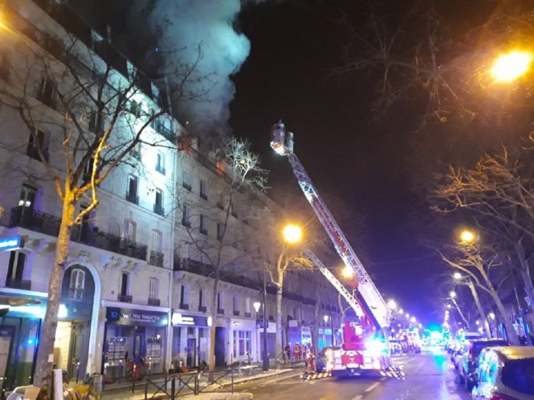 Paris : incendie mortelle