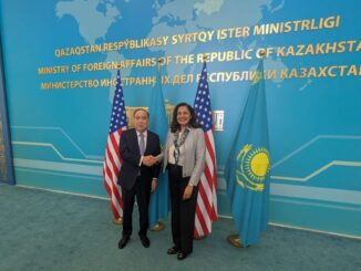 Ouzra Zeya a rencontré l'ambassadeur Erjan Kazykhan pour discuter des réformes sociétales au Kazakhstan