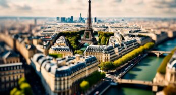 Le parcours de la torche olympique se poursuit à travers la ville de Paris