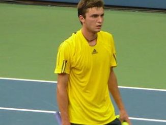 Le joueur de tennis Gilles Simon